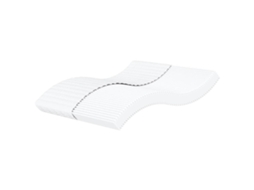 Vidaxl Colchão De Espuma 180x220 Cm Dureza H2 H3 Branco