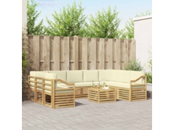 Vidaxl Conjunto De Sofás Para Exterior 10 Unid.