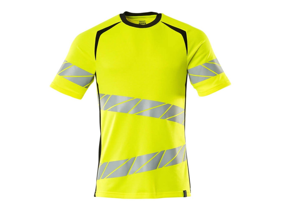 Camiseta Accelerate Safe 19082 Amarelo 3XL MASCOT