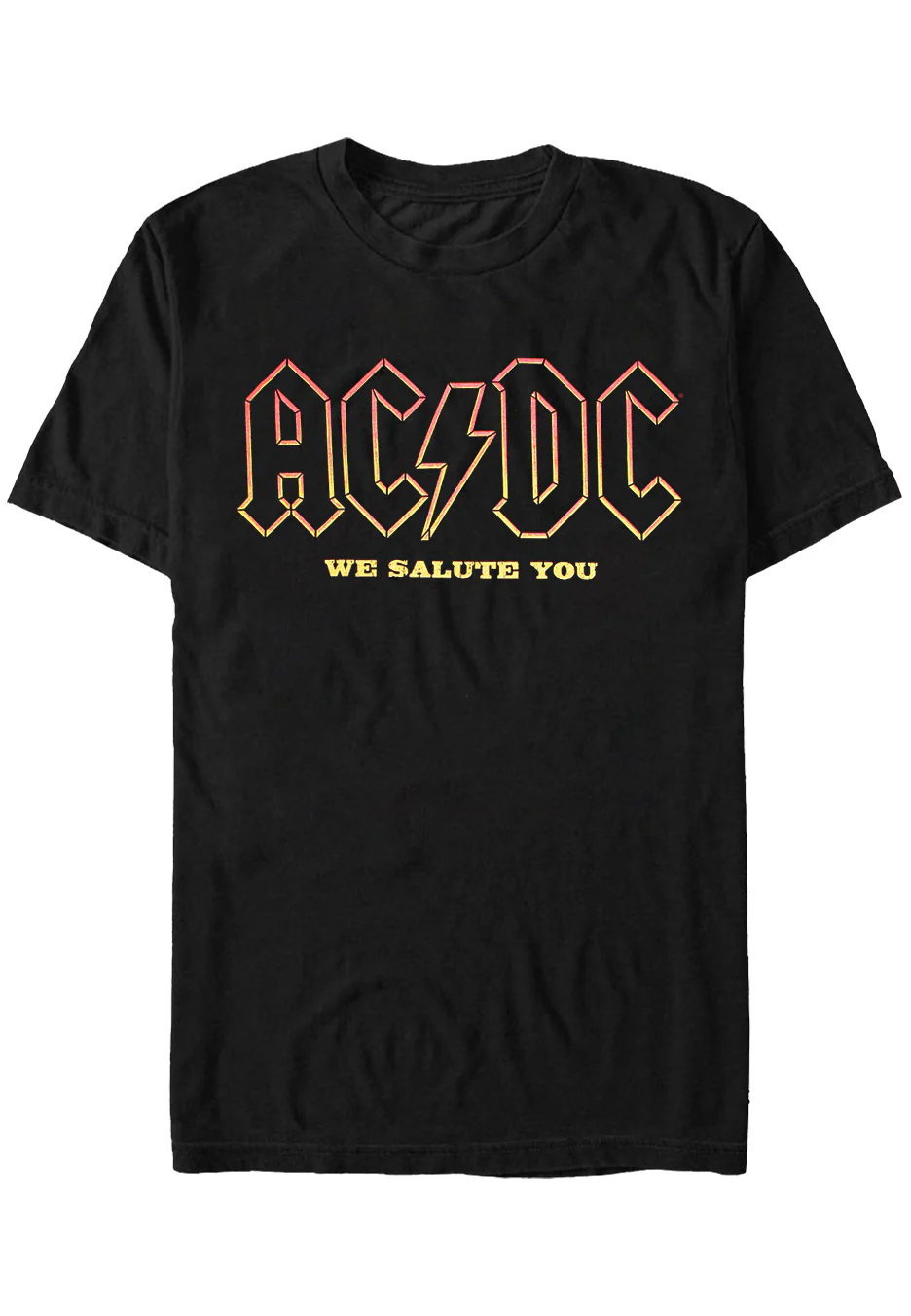Sizel Ac/dc - About To Rock Salute - T-shirt Unisex Adults