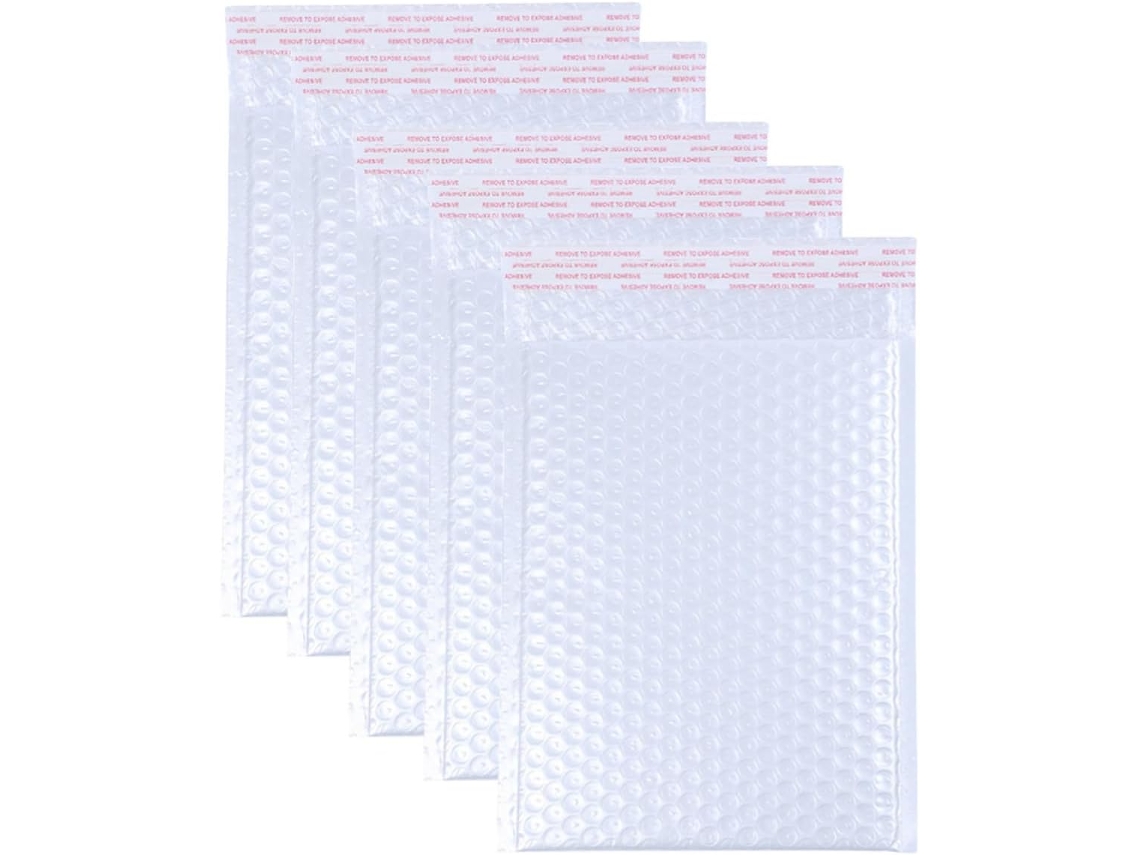 Paquet À Bulles D'expédition Blancs Pe Antichoc 50 Peças
