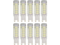 Lâmpada Led, Base G9, 5w, 40w, Branco Frio, Para Uso Residencial, Comercial Ou Substituição De Fontes Convencionais