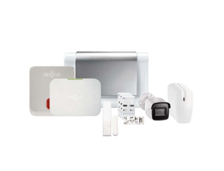 Pacote de Alarme Diag17Csf-Kit7-Gsm-Cam Ligado a Animais de Estimação