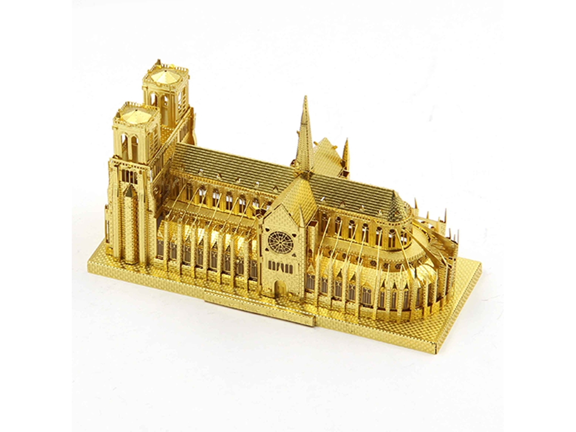 Arquitetura de Blocos Diy Notre Dame Paris Decor Casa