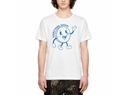 Camiseta Rockinstone Everything Sucks Happy Pill - Estilo de Designer Exclusivo