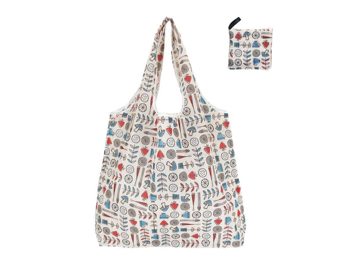 Bolsa de Compras Reutilizável Conveniente Dobrável e Resistente À Água com Amplo Espaço para D Viagens GOKOCO