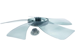 1 Conjunto De Pás De Plástico De Substituição Para Ventiladores
