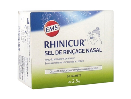 Sal para Enxágue Nasal 20 Sachês RHINICUR