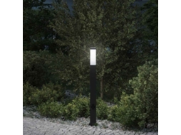 Vidaxl Luminária De Poste Com Tomada, 80 Cm, Preta, Ip44