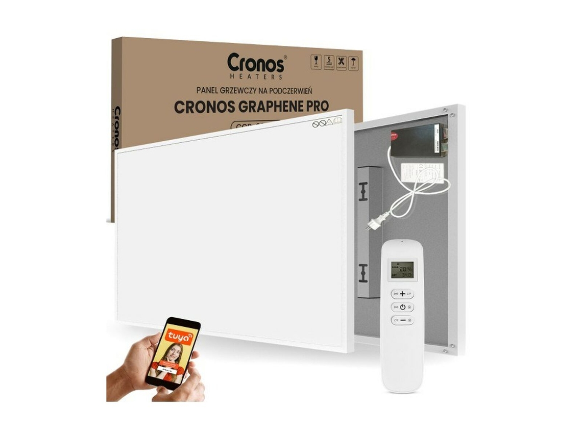 Aquecedor CRONOS Cgp-1100Twp Branco 1100 W 1 Peça