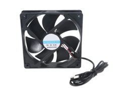 Ventilador De Resfriamento Poderoso De 12 Cm Para Refrigerador De Placa Gráfica Dc 5v Sem Fio Pc Cpu Tv Caixa