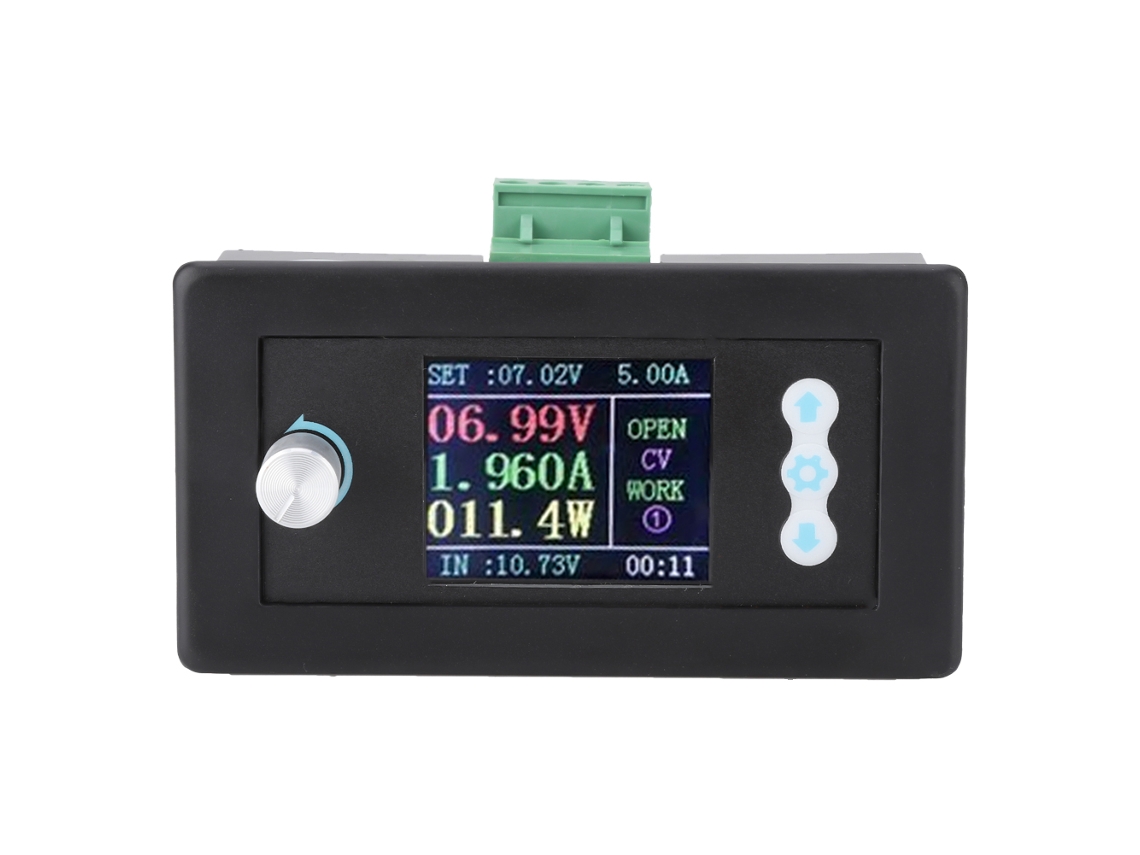 Aetheria módulo Fonte Alimentação Step Down Conversor Buck Lcd 150w Controle Digital e Analógico