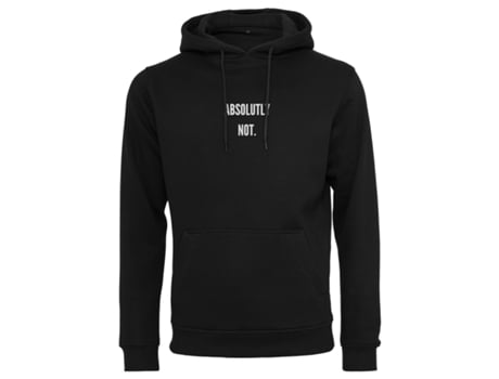 Camisola com Capuz MISTER TEE Absolutely Not (XL)