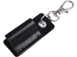Porta Canetas Portátil, Carteira de Couro Crachá Identificação Com Argola Chaveiro Ou Clipe Cordão Pescoço,