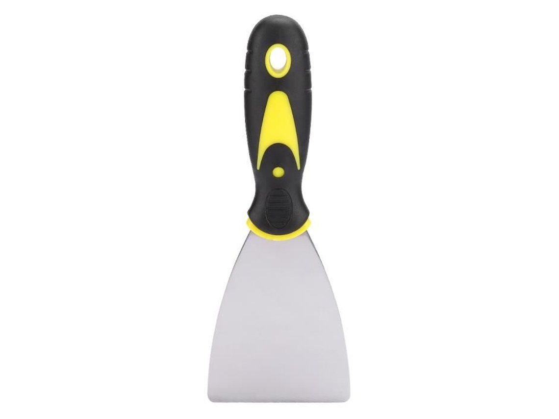 HURRISE Espátula de Cama Quente Impressora 3D Espátula de Aço Inoxidável Pá de Cama Quente Cabo de Borracha
