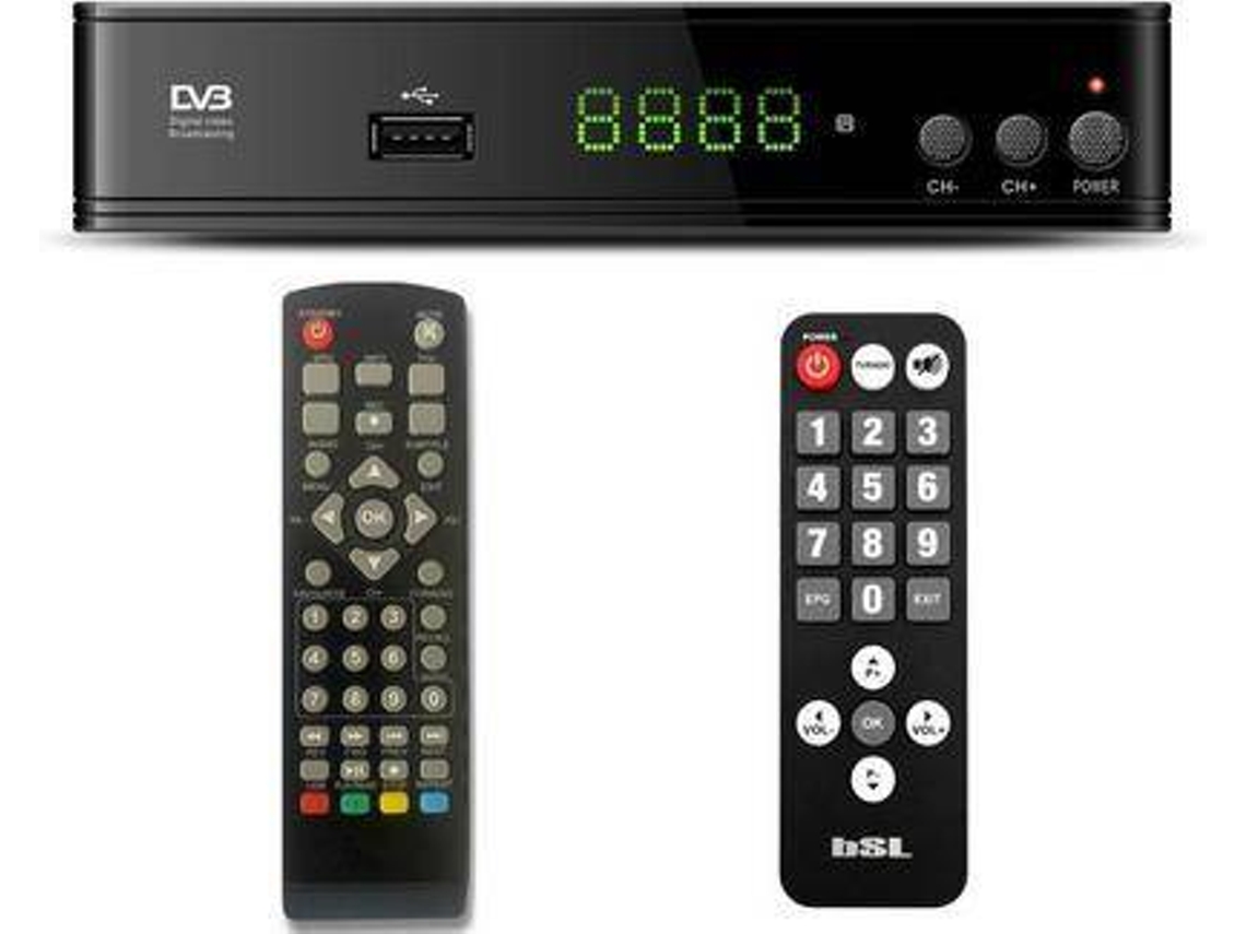 Receptor TDT BSL BSL BS-255L Comando Sênior (Preto)