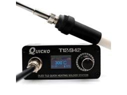 Kit De Estação De Soldadura Mini T12-942 Com Controlador De Temperatura, Pontas K E Tela Oled