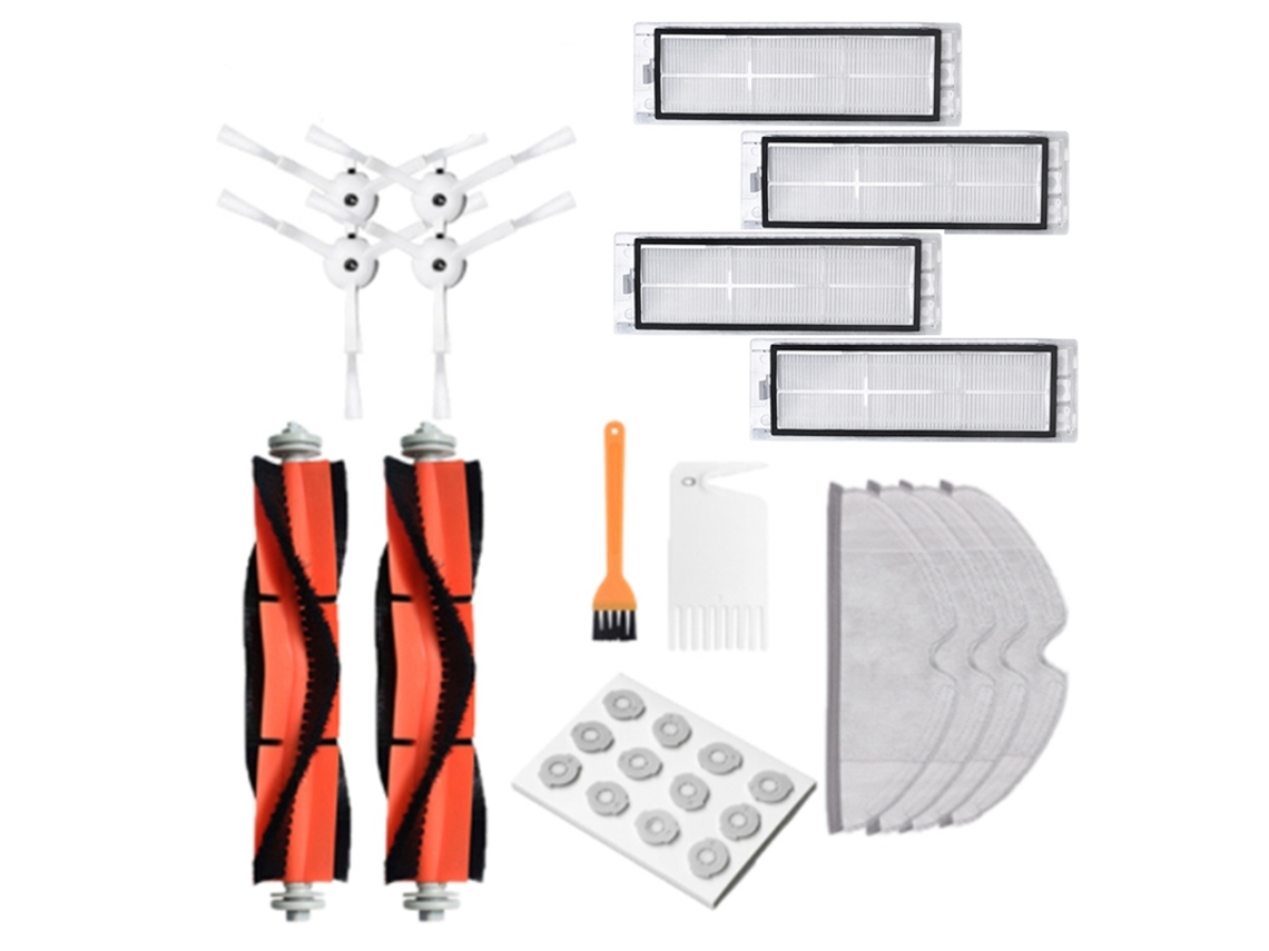Hepa filtro esfregão escova de pano para xiaomi mijia 1s roborock s50 s55 s5 max s6 maxv acessórios robô aspirador peças