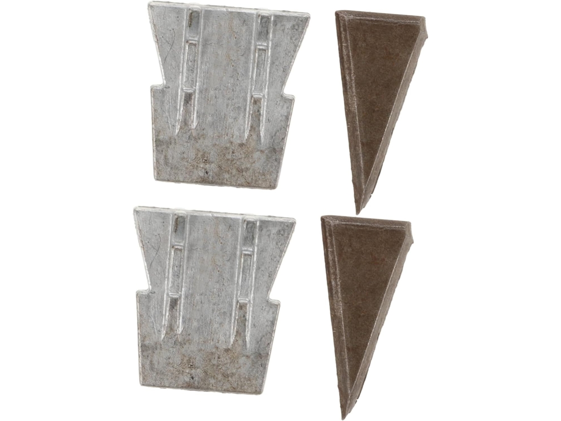Cunhas De Metal Cônicas Homsfou (4 Peças) Para Fixação Maçanetas