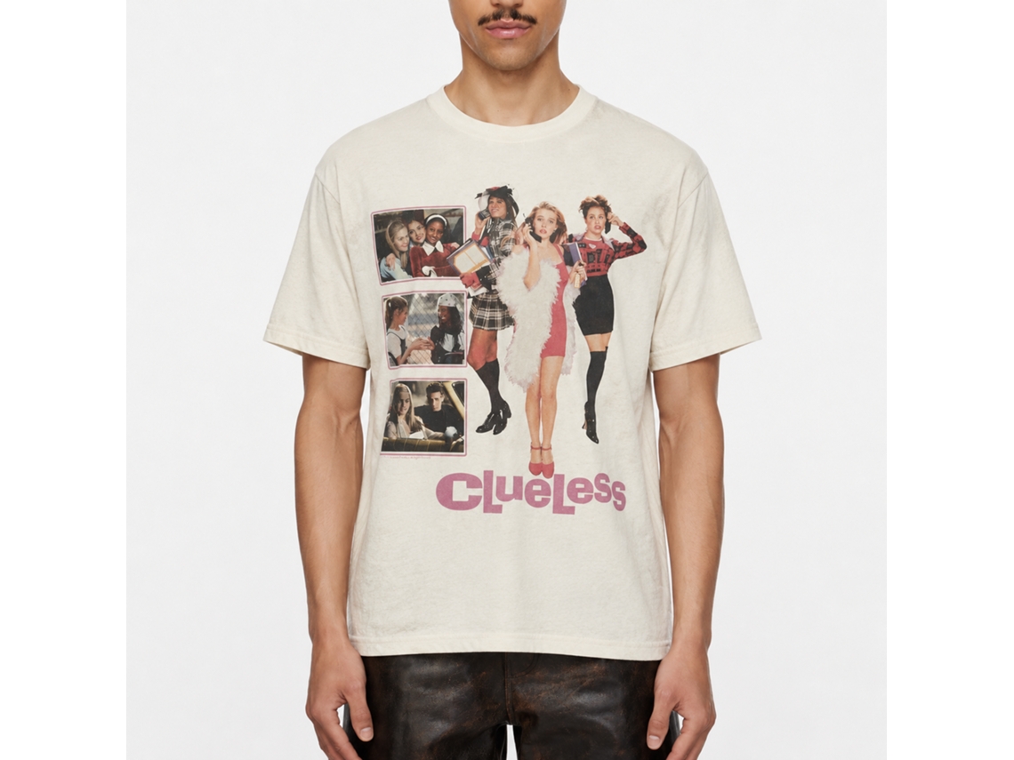 Rockinstone Clueless Movie Scenes Natural T-shirt Size:xl