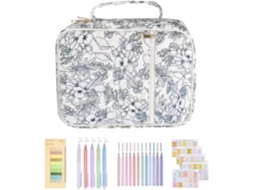 Kit De Estudo Bíblico Com Estojo, Material Organizado Para Anotações, 1 Conjunto, Transportar