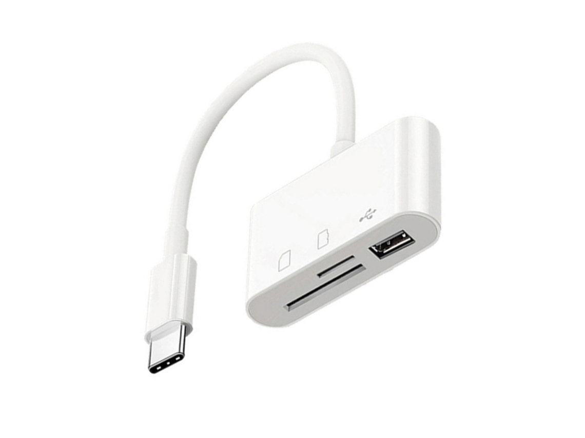 Lurelia Leitor De Cartões Usb-c/usb Sd/tf