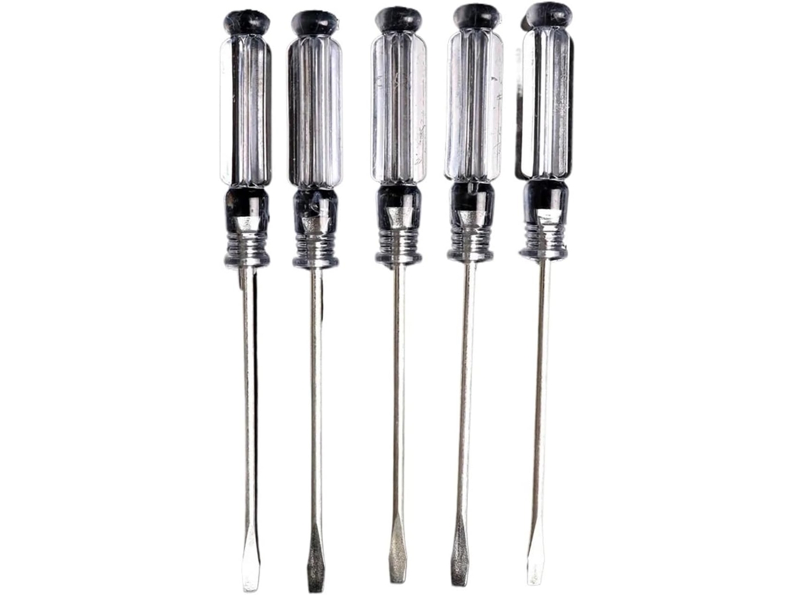 Conjunto De 5 Peças Cabo Chave Fenda Para Pequenos Reparos Domésticos