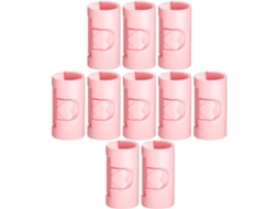 Hemobllo Conjunto De 10-prendedores Lençol Em Abs Para Fixar Edredons E Colchas, Design Compacto E Estável, Ideal Como