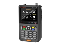 Localizador Digital Acetinado V8 Finder2 Com Sinusoides Dvb S2x/s2/s, Lcd 3,5 Polos Hd H. 264 7,4 V/4000 Mah Zeuxo