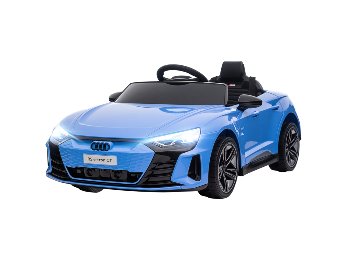 Carro Elétrico RS E-tron GT Azul 103x58x41 cm (Bateria, Controle Remoto, 3-5 Anos)