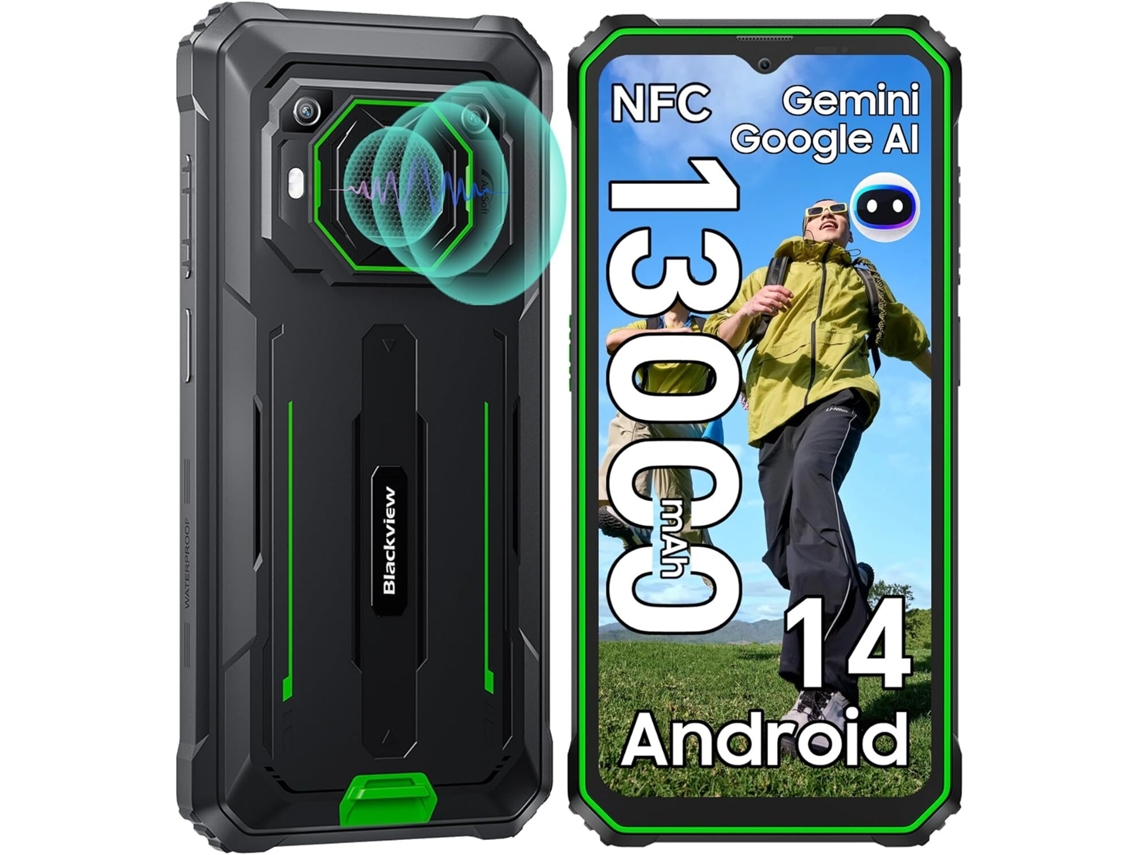 Smartphone BLACKVIEW BV6200Pro 6.56'' 18 GB 128 GB Verde
