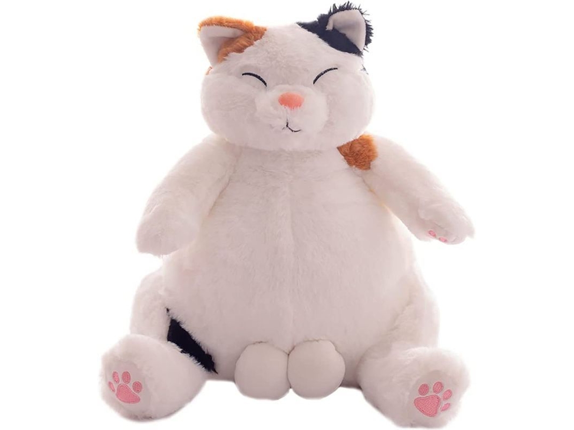 2026 travesseiro de Pelúcia de Gato Kawaii Cartoon Fofo Presente para Crianças e Meninas