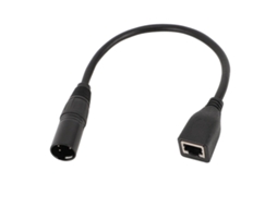 Cable Xlr Macho a Rj45 Hembra, 22awg, Blindado, 0,3 M | S/MARCA
