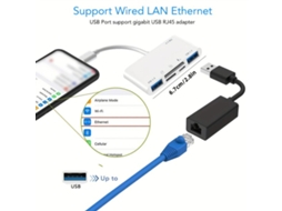 Leitor Usb C Para Sd/micro Sd 6 Em 1 Com Carregamento Tadvyyvayotoy