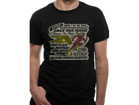 T-shirt FLASH (S - Preto)