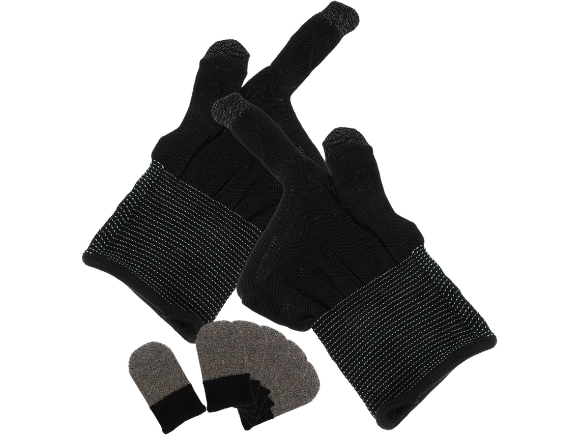 Jojofuny 1-conjunto De Luvas Ultradeslizantes Para Celular, Dedos Antiderrapantes E Respiráveis Para Uma Experiência
