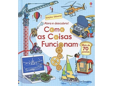 Livro Abra E Descubra - Como As Coisas Funcionam - Usbor de Rob Lloyd Jones (Português)
