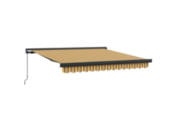 Conjunto 1 Toldo Retrátil Vidaxl Multicolorido Lona (300 X 250 Cm)