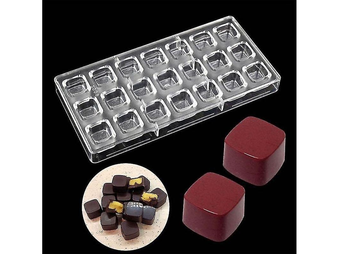 Lurelia Molde Para Chocolate, Em Policarbonato E Plástico Pp, Para Chocolate, Bolo E Mousse, Reutilizável