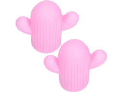 Conjunto De 2 Luminárias Noturnas Em Formato Cacto Rosa, Cabeceira