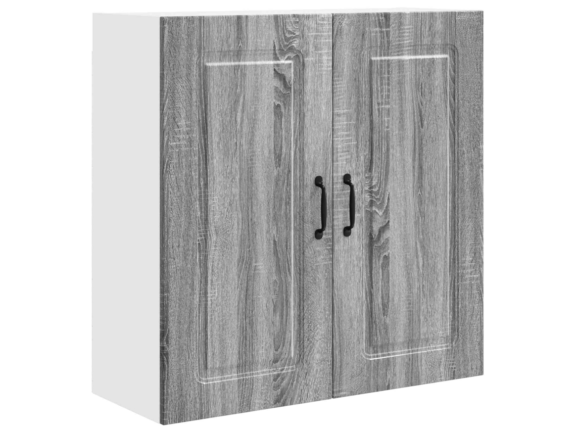 Conjunto 1 Armário De Cozinha Vidaxl Cinzento Derivados De Madeira (80 X 31 X 80 Cm)