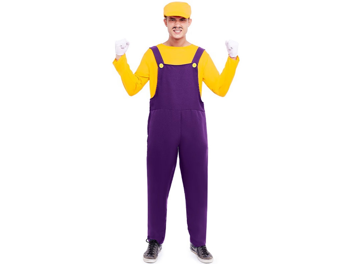 Fato de encanador amarelo para homem