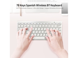 Teclado LAXISCREED Bt Ultrafino Portátil