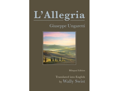Livro LAllegria de Giuseppe Ungaretti (Inglês)