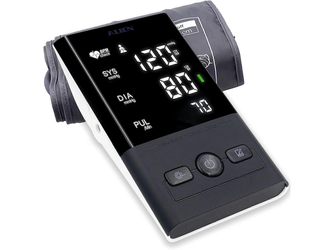 Monitor de Pressão Arterial Braço com Memória para Dois Usuários , Aviso Voz e Manguito Ajustáv El 8,5'' a 16,5'', Alimenta GOKOCO (2x90 Registros)