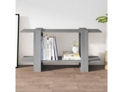 Vidaxl Estante 100x30x51 Cm Madeira Processada Cor Sonoma Cinza
