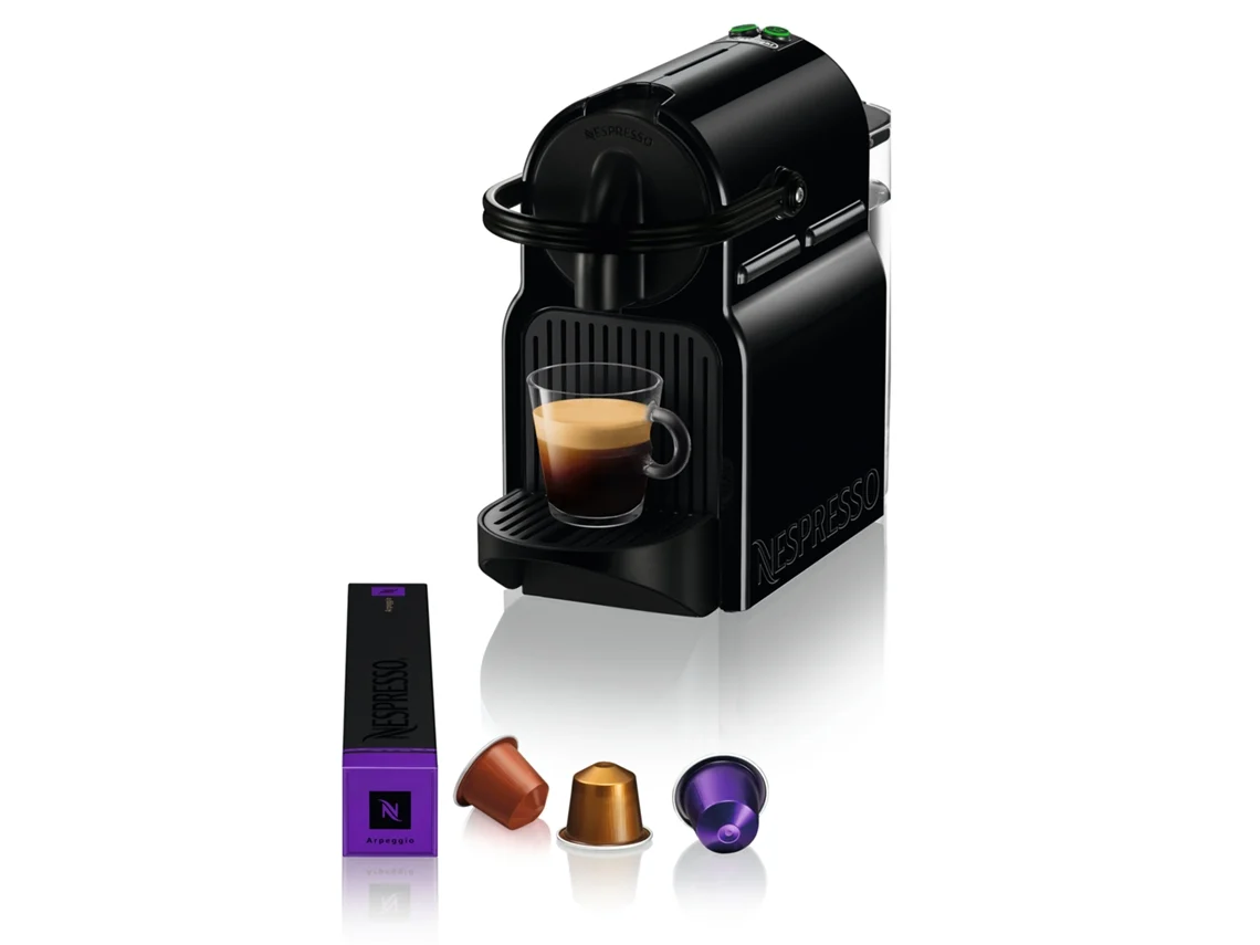 Máquina de Café DELONGHI Nespresso Inissia EN80.B Preto