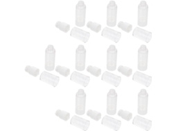 De 10 Frascos De Loção Para Viagem, Reutilizáveis E Práticos Para Uso Cosmético.