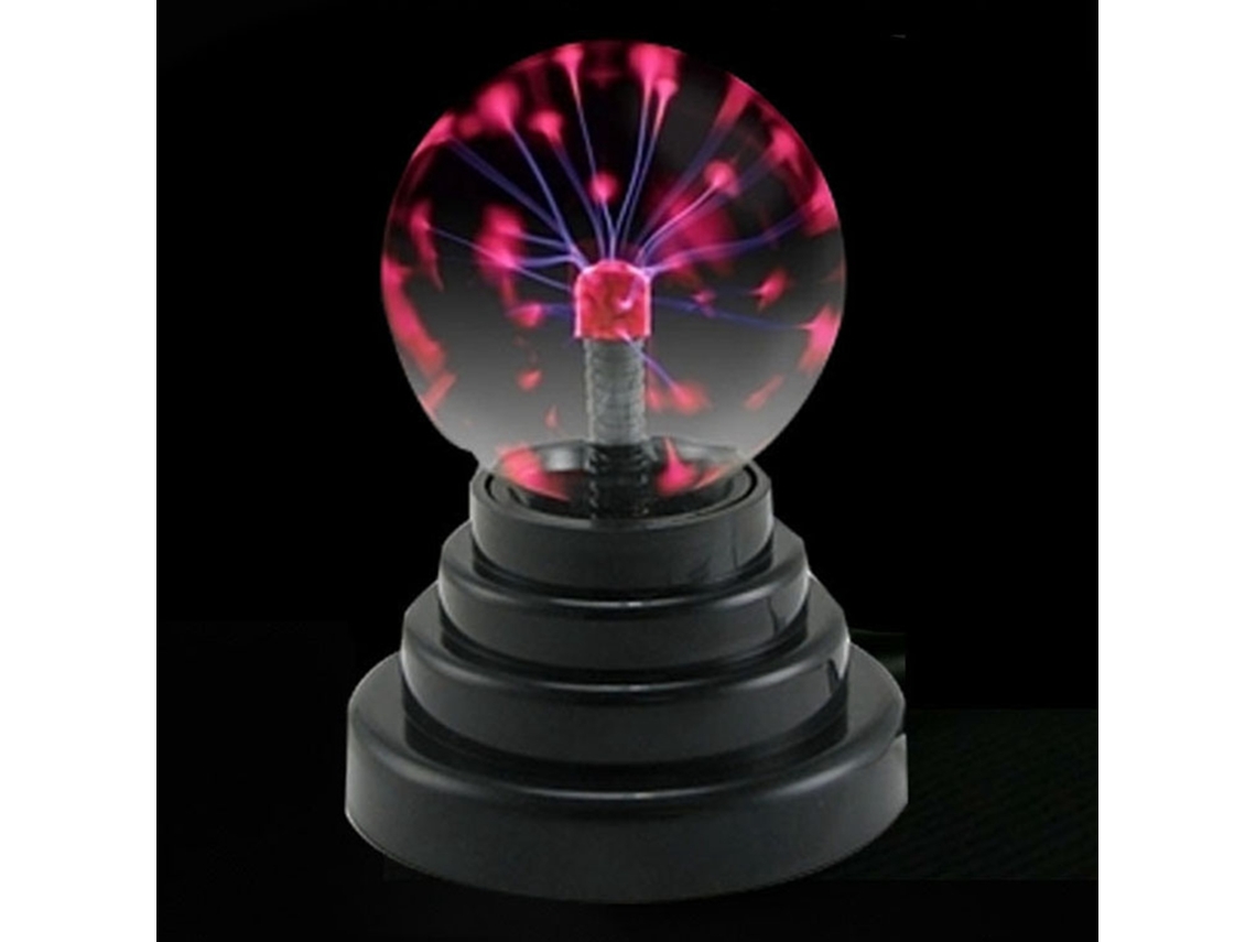 Lâmpada de bola de plasma mágica 3 polegadas sensível ao toque para decoração e presente S/MARCA