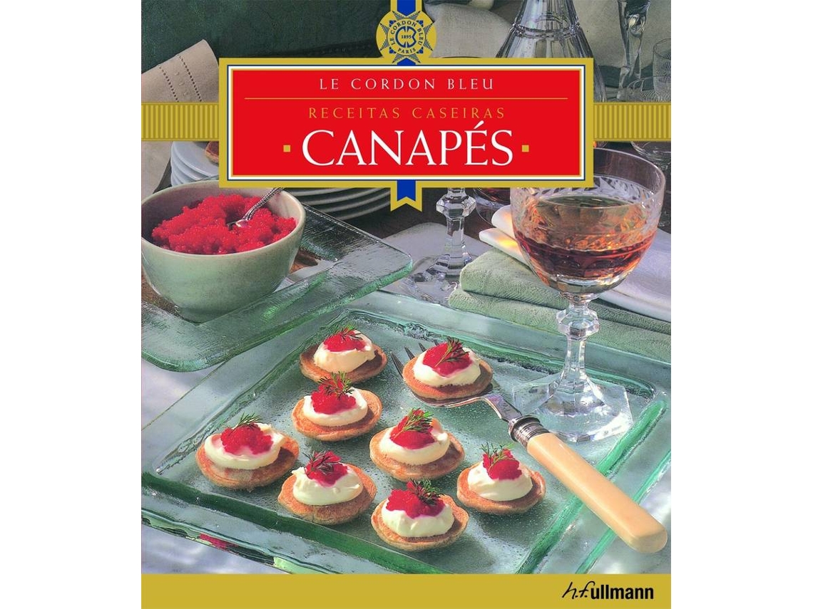 Livro Receitas Caseiras Canapes (Português)
